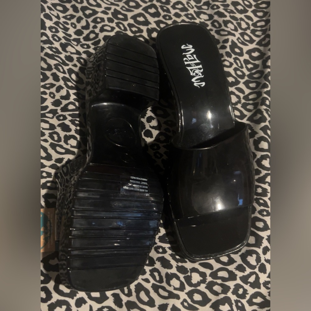 New plastic heels